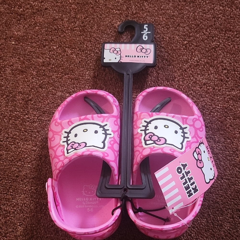 Hello Kitty Pink Kids Flip Flops